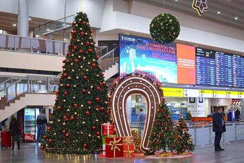 Новогодний сезон в Шереметьево открыт: 19 декабря здесь пройдёт «День пассажира»