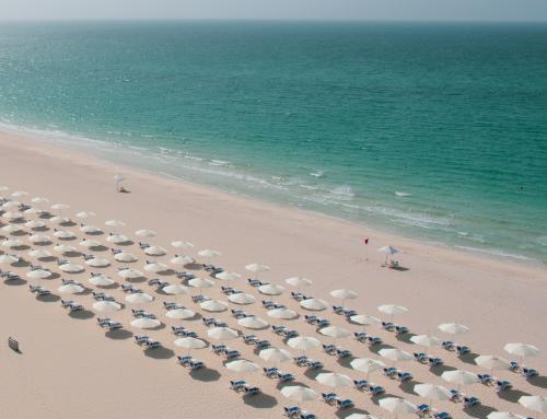 Пляж Soul Beach, где покормят по QR-коду, открыт на острове Саадият в  Абу-Даби  