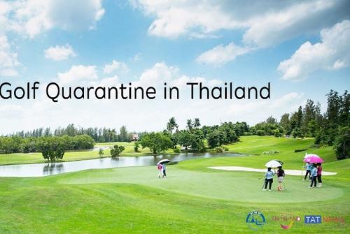 В гольф играете? Ваш таиландский карантин – в гольф-отеле