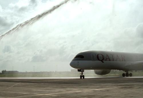 Первой авиакомпанией, возобновившей рейсы на Мальдивы, стала Qatar Airways