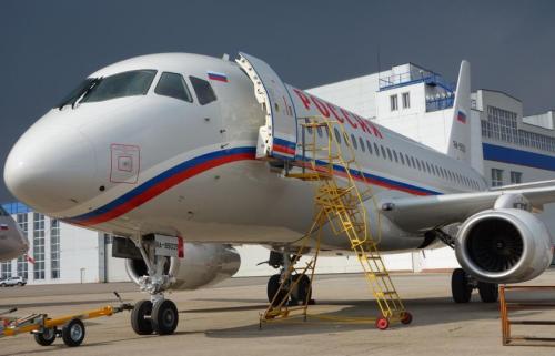 Все аэрофлотские борта Sukhoi Superjet 100 перейдут в «Россию»