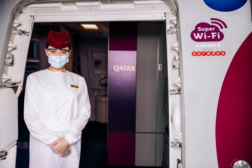 Вам Wi-Fi на борту? У Qatar Airways – Super Wi-Fi