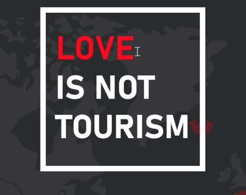 Правительству России пора обратить внимание  на движение Love is not Tourism