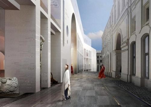 В 2022 году будет завершено строительство нового здания Музеев Московского Кремля