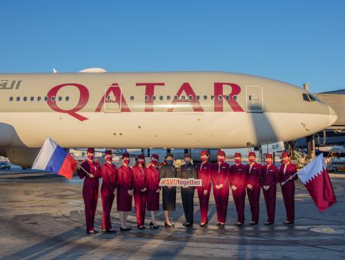 Авиакомпания Qatar Airways начала выполнять полеты из аэропорта Шереметьево