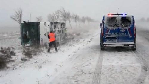 Автобус с русскими туристами в Турции попал в аварию