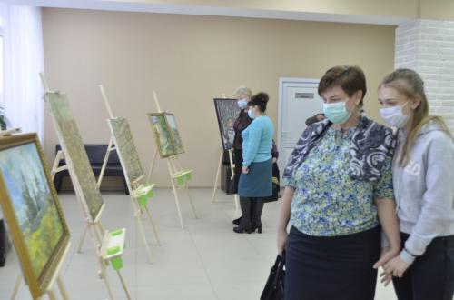 Выставка АртПередвижение начала свою работу в самом маленьком городе России