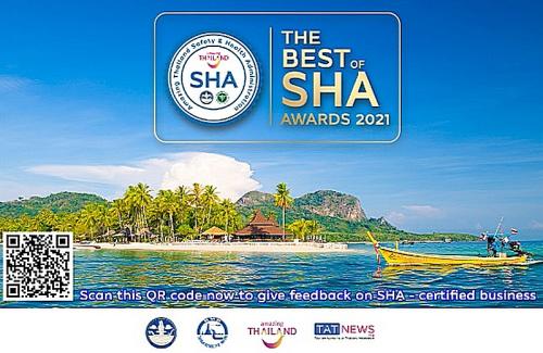 Туристическое управление Таиланда запускает премию The Best of SHA Awards 2021