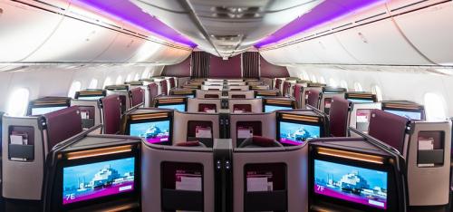Qatar Airways представляет Boeing 787-9 Dreamliner