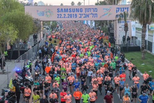 25 февраля на Samsung Tel Aviv Marathon встретятся бегуны из 40 стран мира 