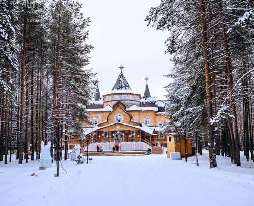 Дед Мороз принял за каникулы у себя дома в Великом Устюге около 25 тысяч гостей