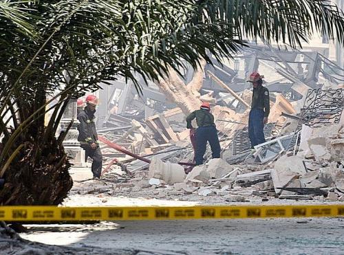 При взрыве в незаселённом гаванском отеле находилось довольно много детей