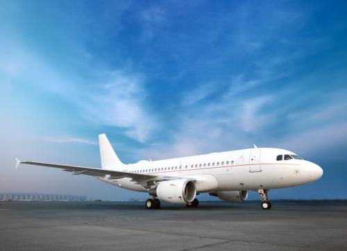 Роскошный частный самолет «Эмирейтс Executive» представлен на выставке  Abu Dhabi Air Expo 