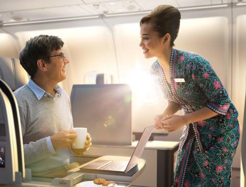Malaysia Airlines названа ведущей авиакомпанией Азии в области услуг Бизнес-класса