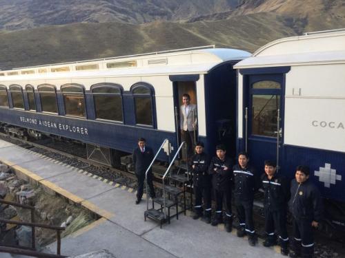 Роскошный отель на колесах Belmond Andean Explorer путешествует по Перу