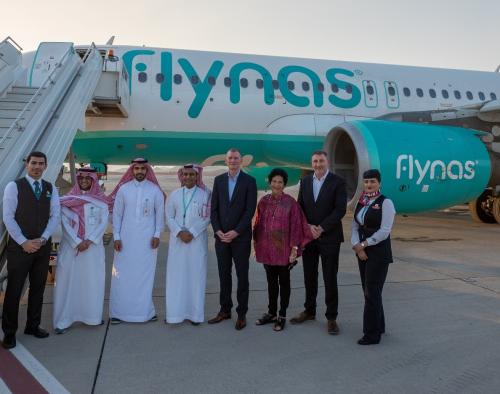 Международный аэропорт Аль-Ула принял первый рейс авиакомпании flynas из Каира