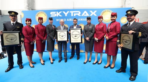 Qatar Airways получила 4 награды Skytrax World Airline Awards