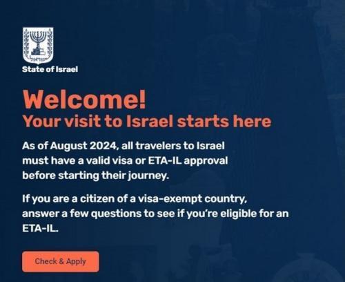 Электронные разрешения на въезд в Израиль россиянам получать уже надо, но пока не обязательно