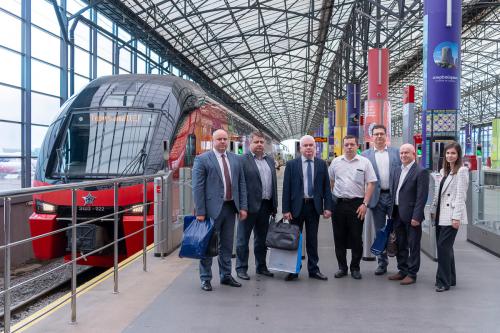 Делегация Белорусской железной дороги посетила «Аэроэкспресс» с рабочим визитом