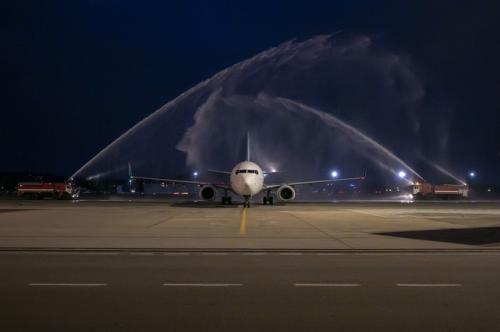 Первый рейс flydubai прибыл в Сочи