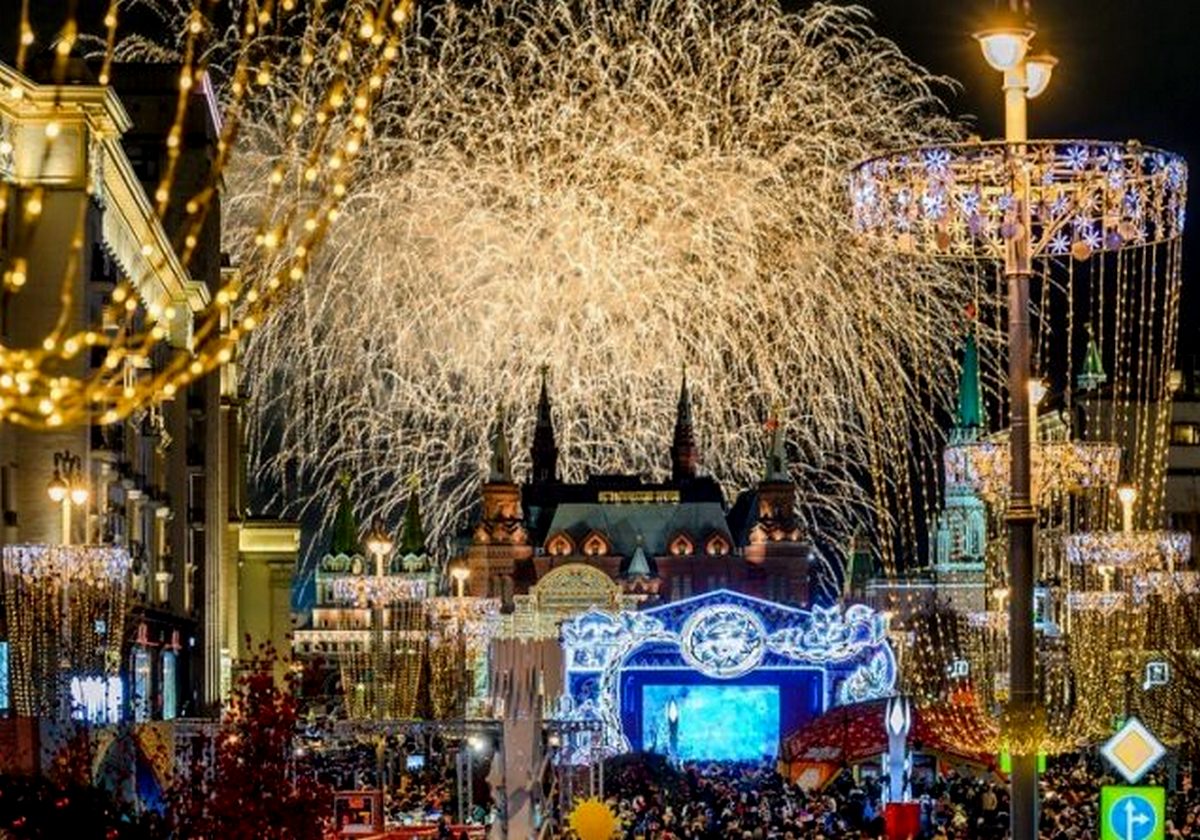 Новый год в москве