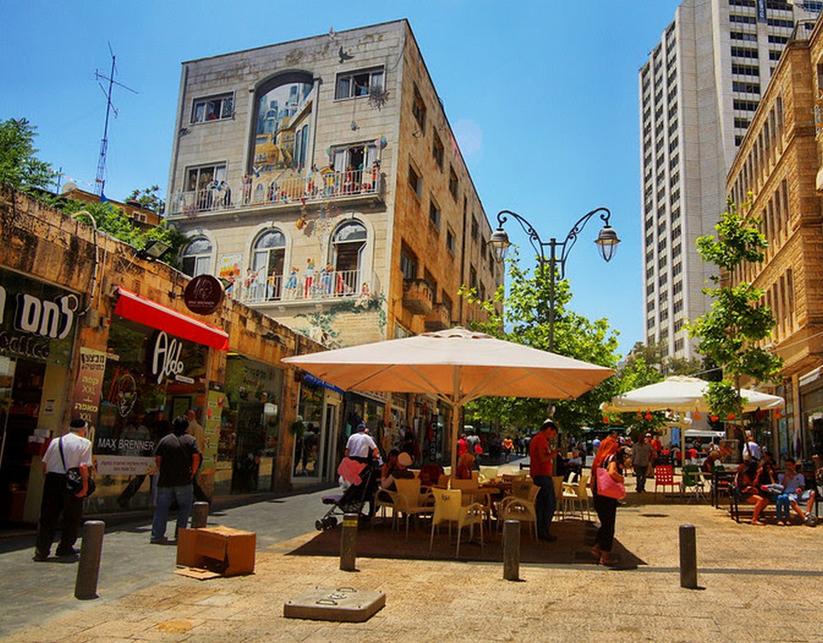 Улица Бен-Йехуда в Иерусалиме