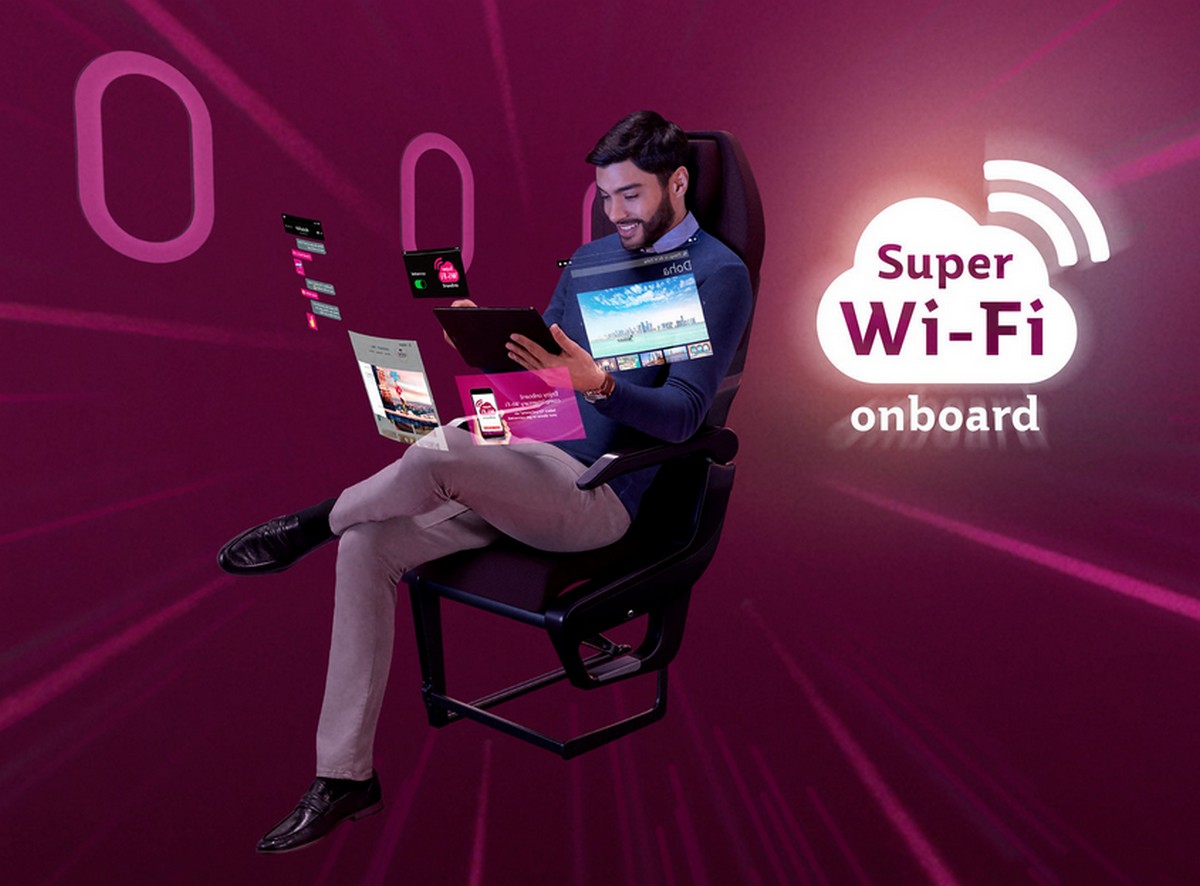 Super board песня. Qatar Airways Wi Fi. Супер вай.