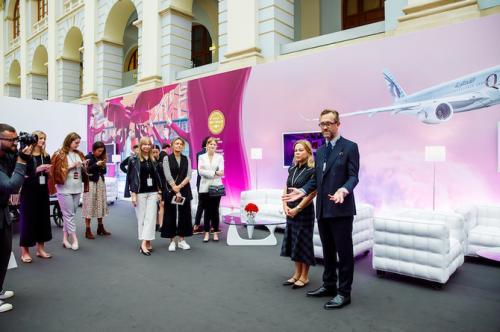 Генеральным партнером ярмарки современного искусства Cosmoscow 2019 выступила Qatar Airways