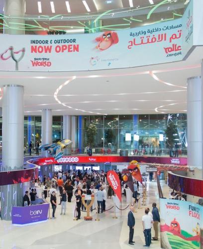 В Дохе прошла церемония запуска открытой части первого в мире парка развлечений Angry Birds